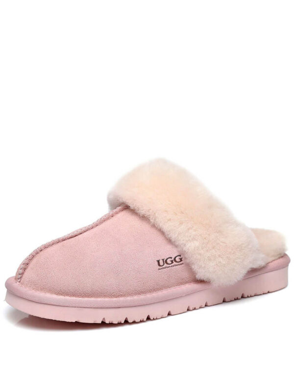 UGG Fuzzy Slippers - Dusty Pink