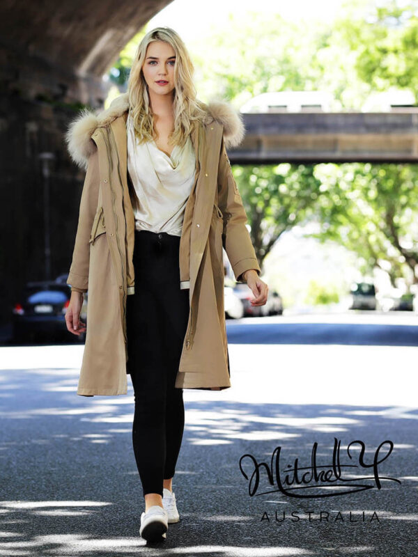 GUG Khaki, Long Parka Jackets