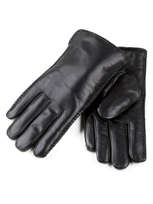 UGG Mens Nappa Gloves - Black