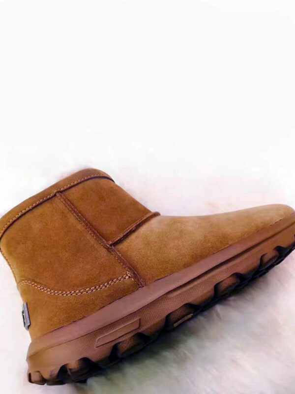 Mitchell-Y Zipper Mini Classic UGG Boots - Chestnut