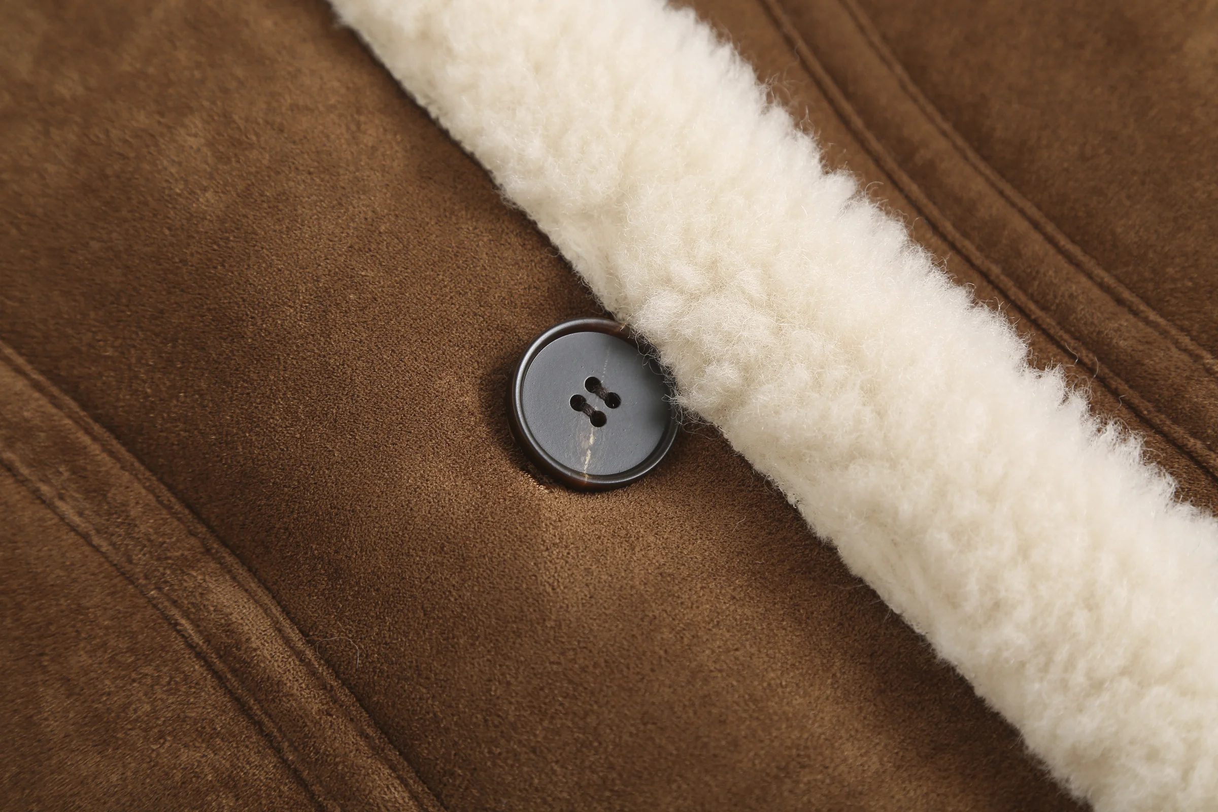Button Women's UGG Shearluxe Coat product detail 5 image