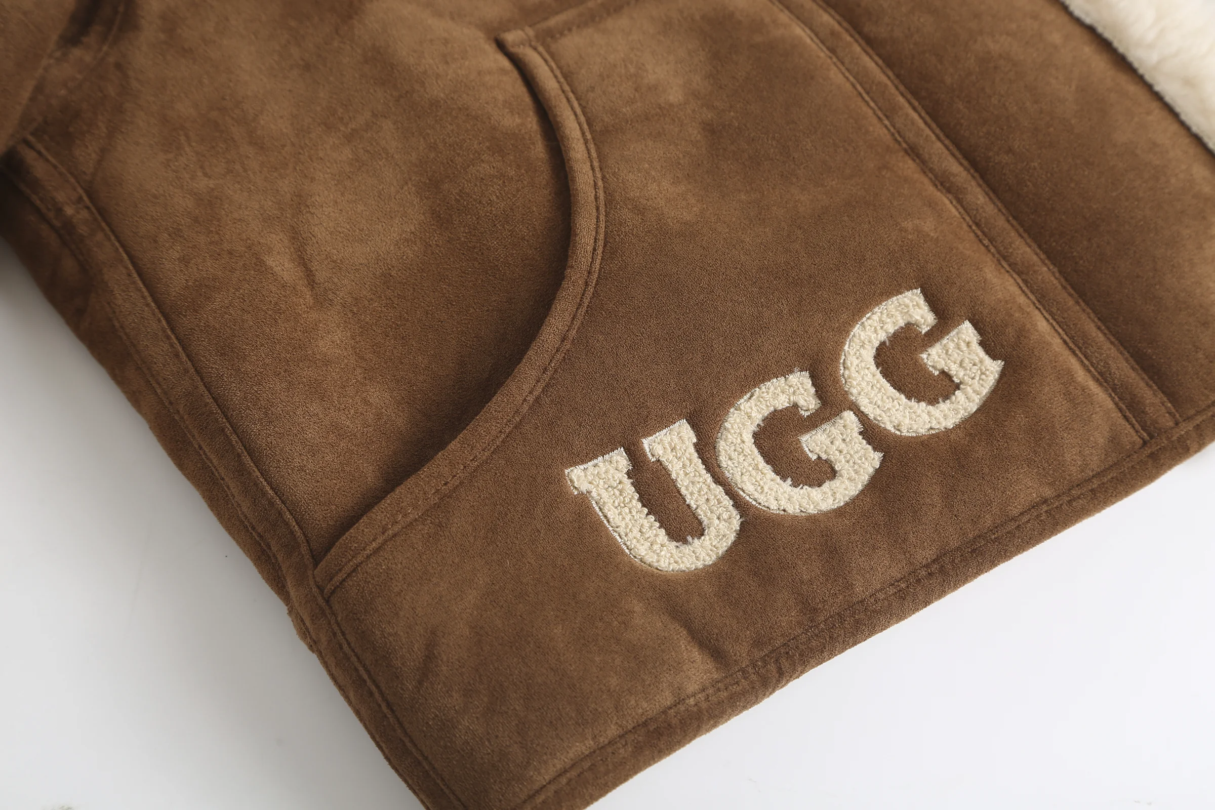 Button Women's UGG Shearluxe Coat product detail 7 image