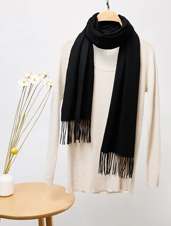 Mitchell-Y UGG Cashmere Scarves - Black