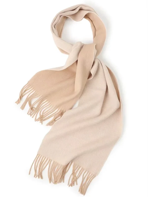 UGG Reversible Wool Scarves | Mitchell-Y - Beige
