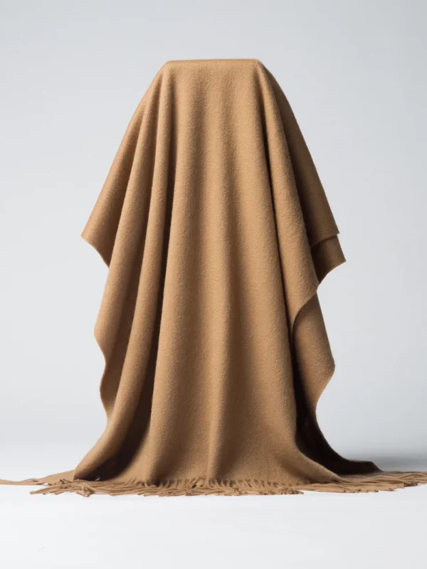 UGG Pure Wool Shawls | Mitchell-Y - Camel