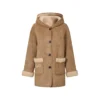 Willow Women's Hooded UGG Shearling Coat main image